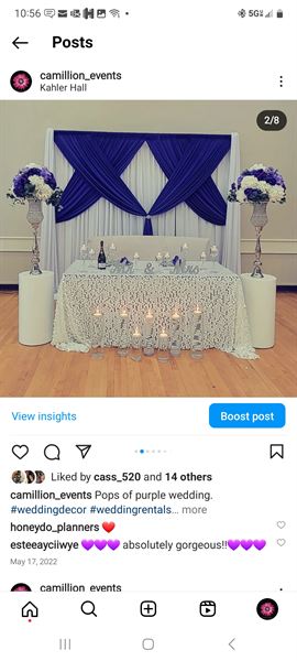 Camillion Event Rentals