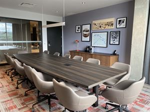 Orange Boardroom