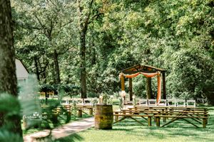 Rustic Ceremony Pergola