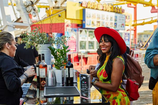 Pacific Park On The Santa Monica Pier