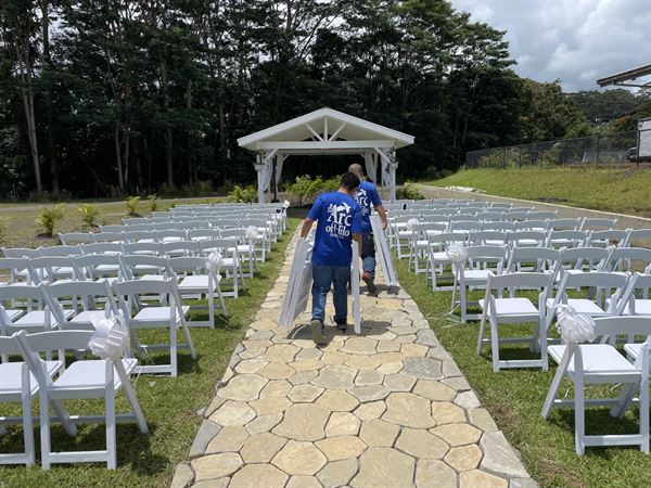 Event Center at Arc of Hilo - A/C, free ice, white linens, all set-up, clean-up included!