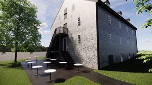 Outdoor Pre-Function Area