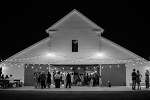 White Wedding Barn