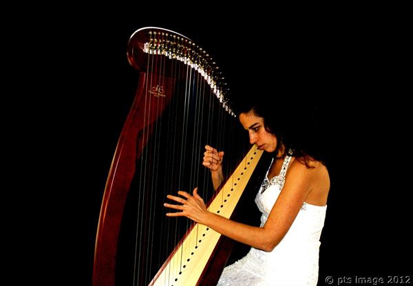Harpist Kamila
