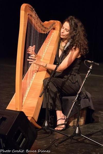 Harpist Kamila