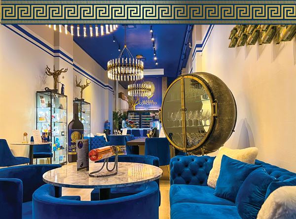 Maria Concetto Winery Tasting Salon in Calistoga