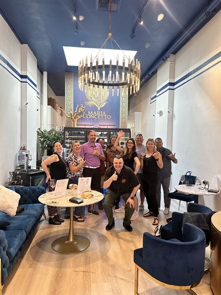 Maria Concetto Winery Tasting Salon in Calistoga