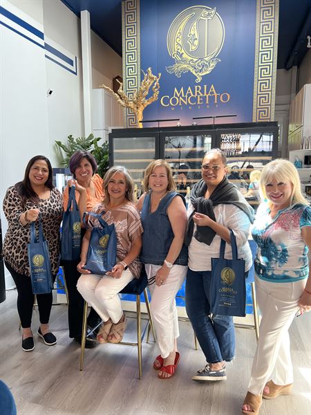 Maria Concetto Winery Tasting Salon in Calistoga