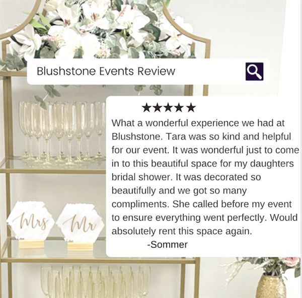 Blushstone Events