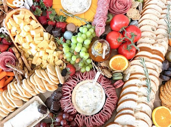 Berries + Honey Charcuterie