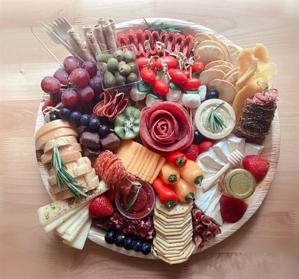 Berries + Honey Charcuterie