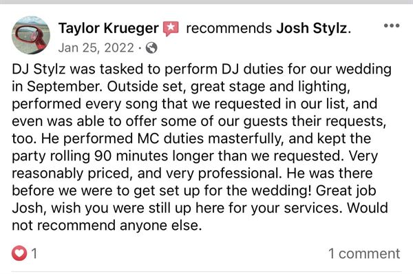 Warrior Beats Entertainment DJ Services, LLC