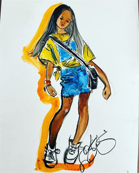 Lisa Fashion Art Event Artist