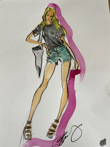 Lisa Fashion Art Event Artist