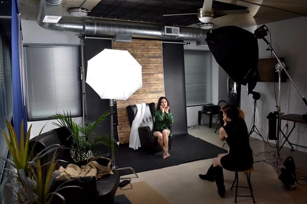 24/7 Downtown Loft Studio Podcast, photo, and Video with Gorgeous Natural Light