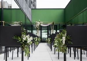 The Lobby and Courtyard