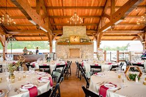 Outdoor Pavilion Wedding and Reception area