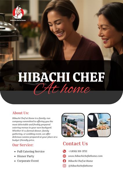 hibachi chef at home