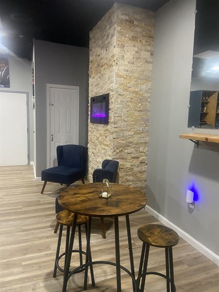 The Event Lounge at Bumpy's Barbershop