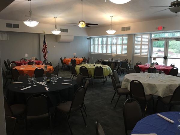Flagsticks at Cypresshead Golf Course