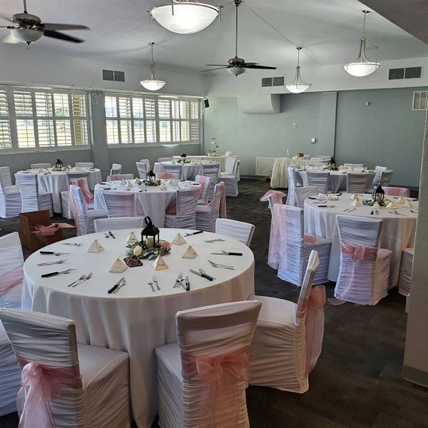 Flagsticks at Cypresshead Golf Course