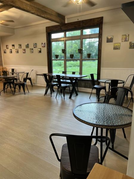 Driving Wind Farm and Cafe