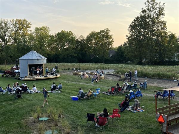 Driving Wind Farm and Cafe