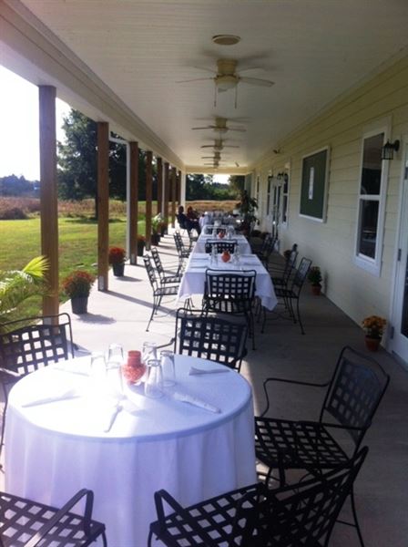 Drake Creek and The Patio at Drake Creek