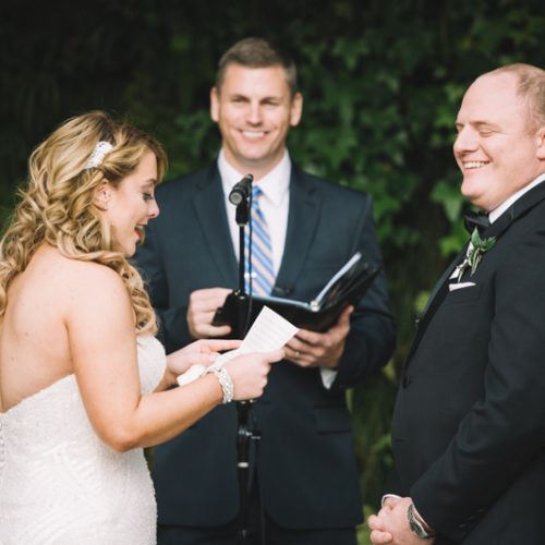 Kasey King, Wedding Officiant