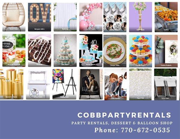 Cobb Party Rentals & Balloon Garlands