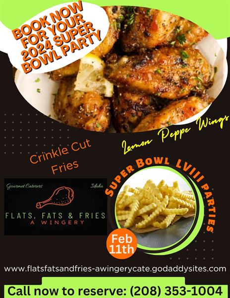 Flats, Fats and Fries - A Wingery