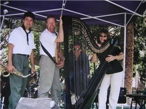 Lori Andrews JazHarp Records Palm Springs