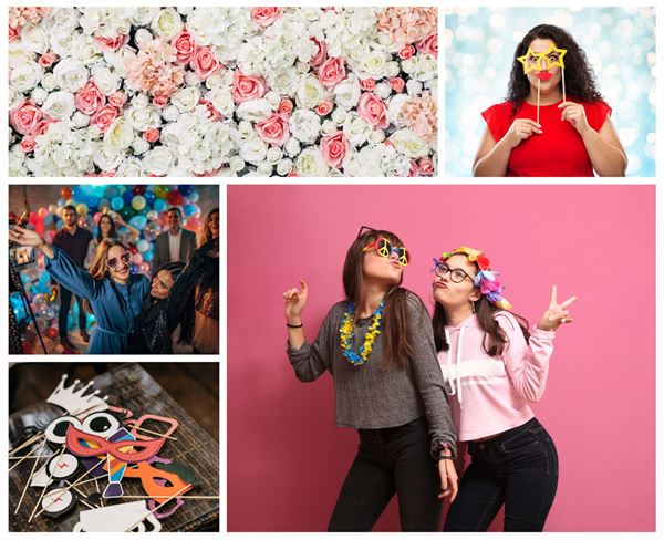 Stay Golden Photo Booth