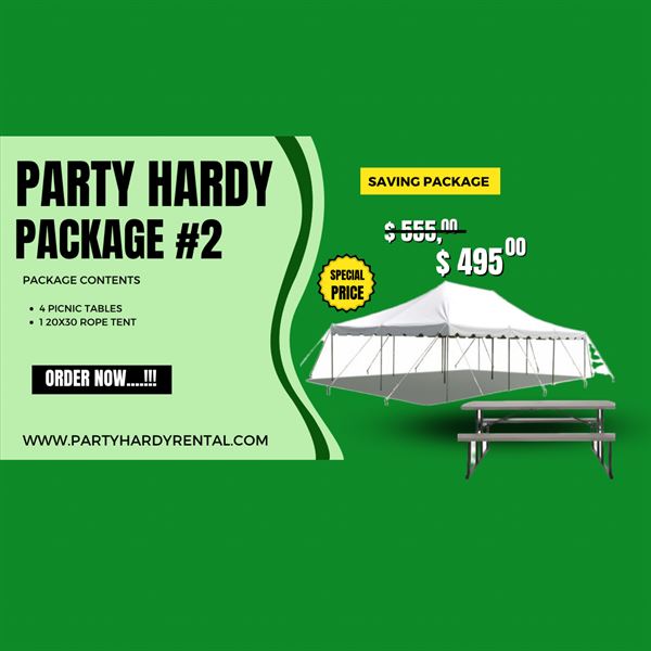 Party Hardy Rental