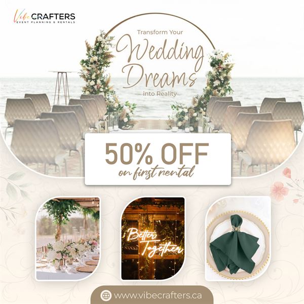 Vibe Crafter Event Planning & Rentals