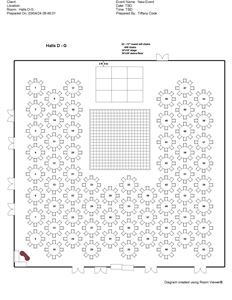 3 Halls + Hall D (A-D or D-G)