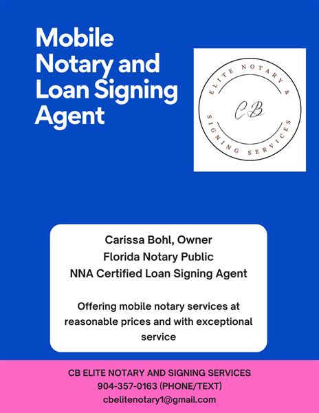 CB Elite Notary And Signing Services