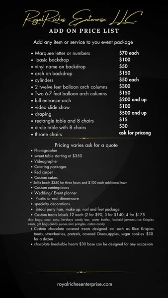 Royal Riches Enterprise LLC