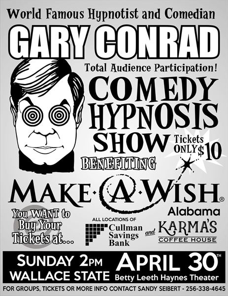 Comedy Hypnotist Gary Conrad