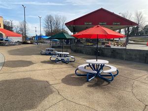 Outdoor Covered Tables
