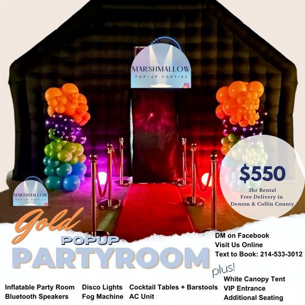 Marshmallow Popup Parties