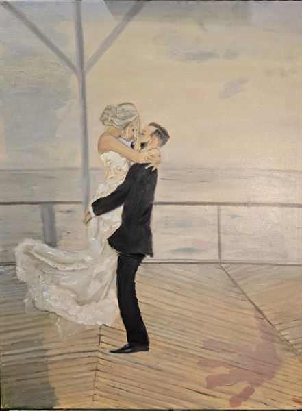 Rina Newton Live Wedding Painter (Painting)