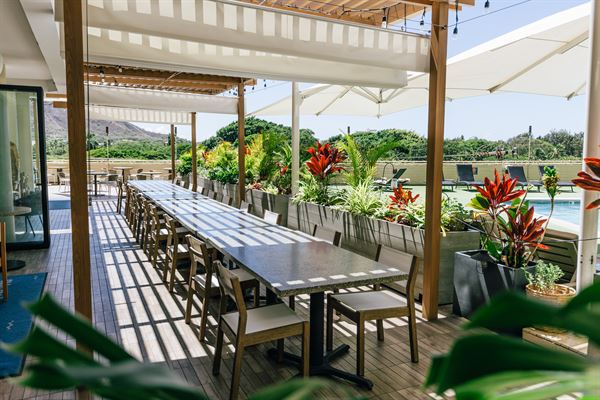 Leahi Room & Lanai by Deck.