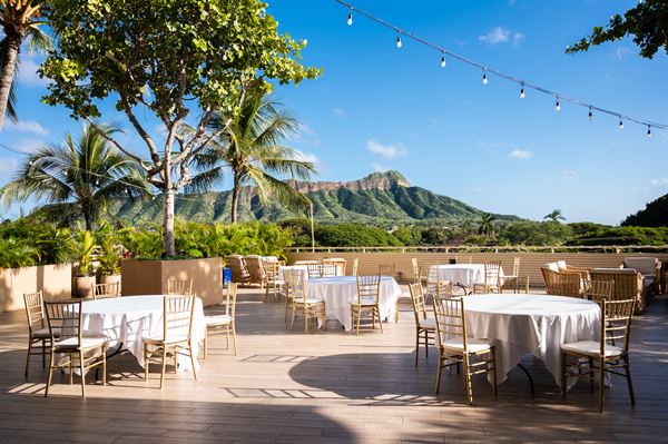 Leahi Room & Lanai by Deck.