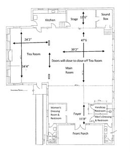 Alachua Womans Club Ballroom