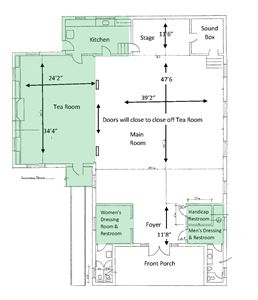 Tea Room (for guests under 100)