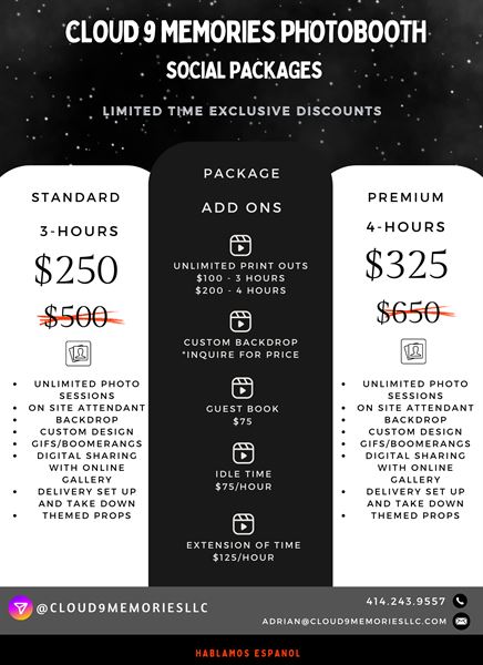 Cloud 9 Memories LLC