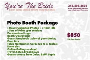 You're The Bride -  Cake Stand, Card Holders, Bathroom Baskets, Candy Buffets - Flint