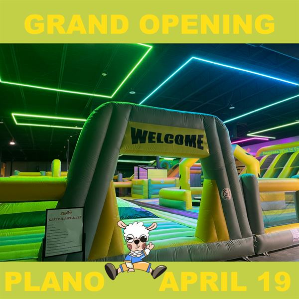 super llama inflatable park