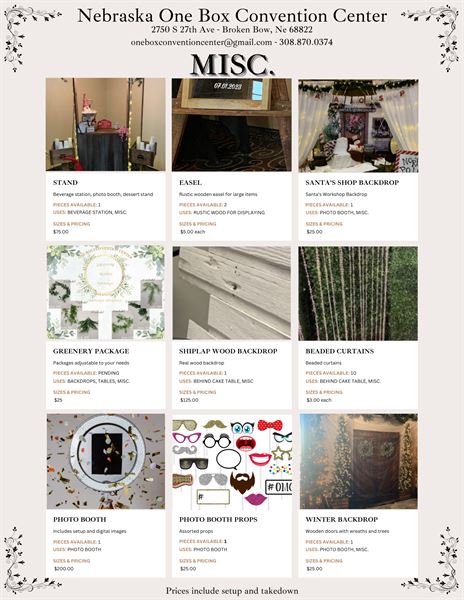 Nebraska One Box Convention Center